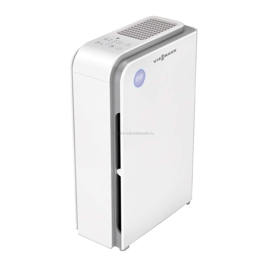 Oczyszczacz powietrza VIESSMANN typ HL-OP-15 z lampą UV, z 4 filtrami i jonizacją do 40 m2